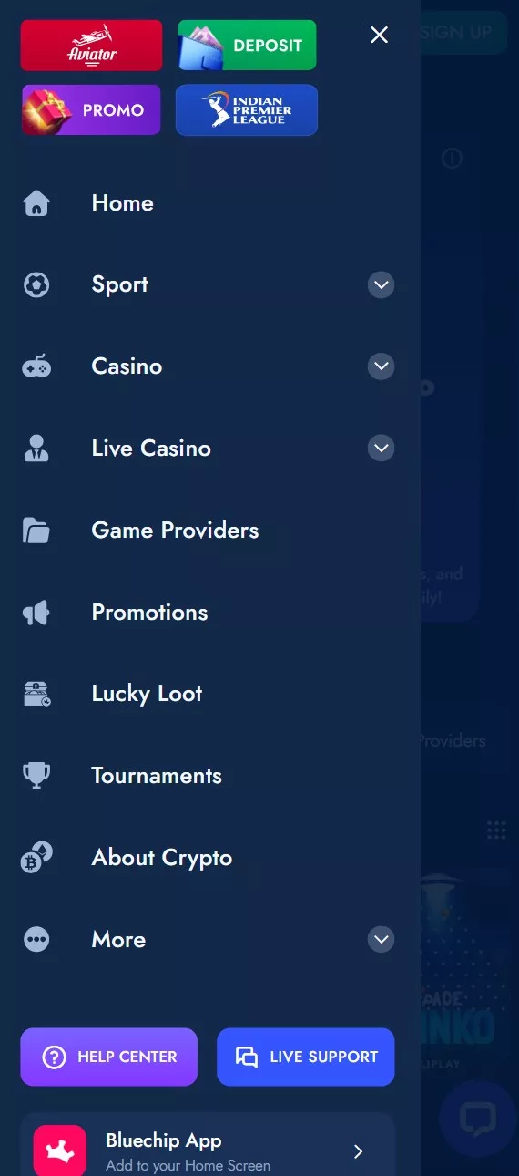 This image is the second image of the app, encrypted odds-on top online betting software
